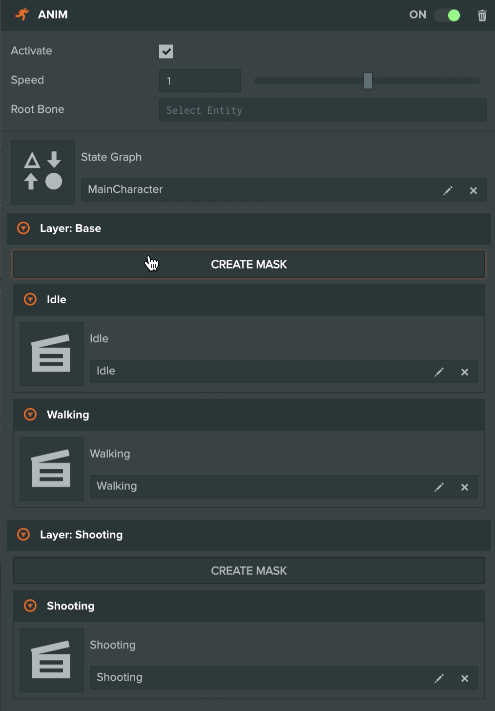 Create Mask Button